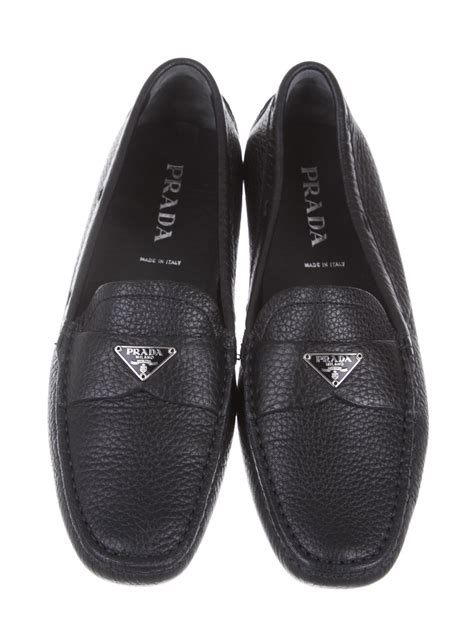 prada style loafers|Prada driving loafers women's.